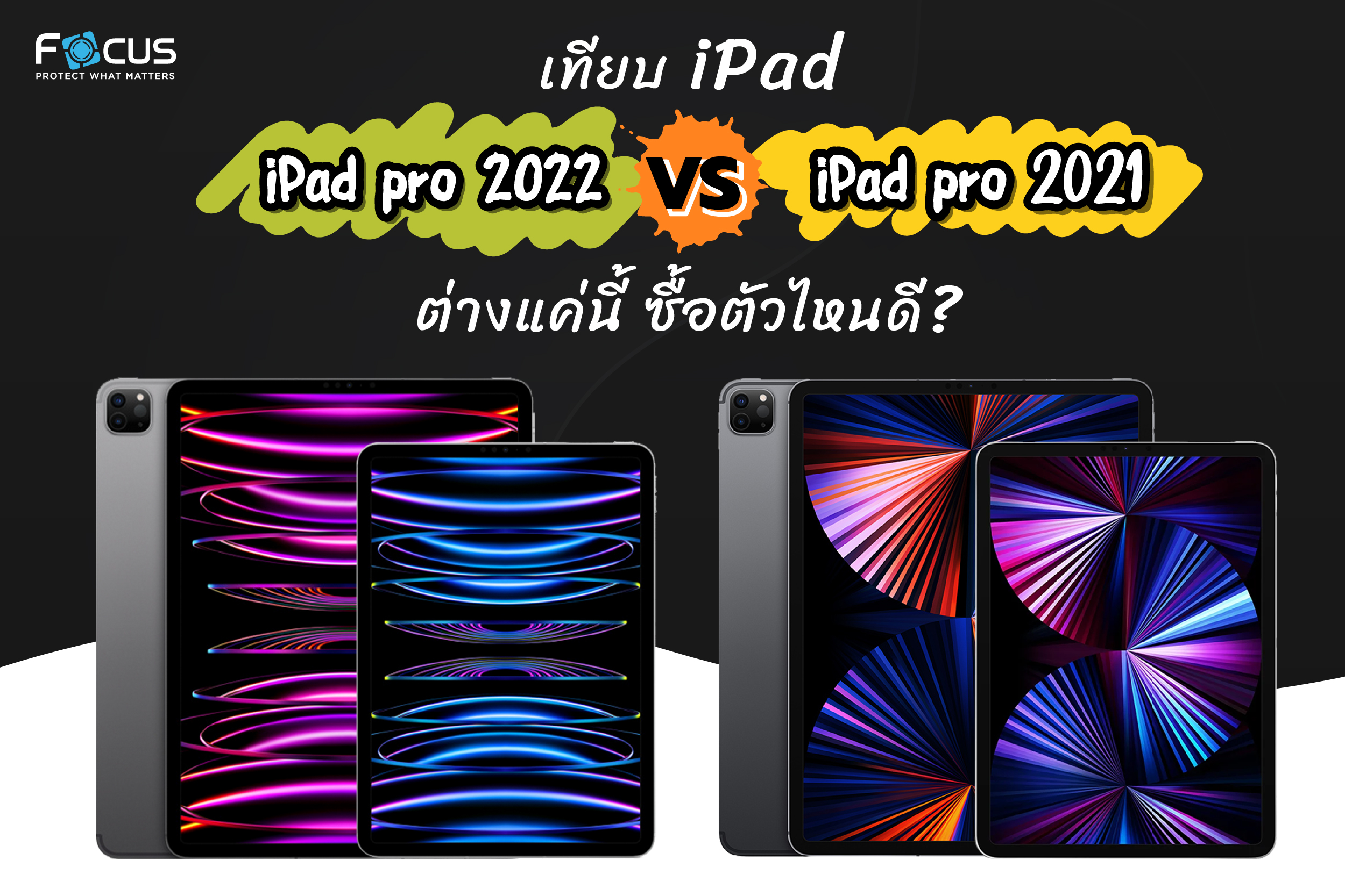 รีวิวสเปค iPad Pro 2022 ชิป M2 เทียบ M1 คุ้มกว่าจริงไหม ในราคาเกือบแสน?
