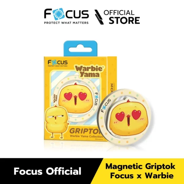 [Official] Focus Griptok Warbie ลายลิขสิทธิ์แท้ | รองรับชาร์จแม่เหล็กไร้สาย
