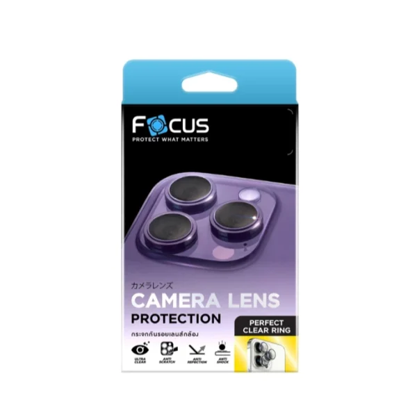 กระจกกันรอยเลนส์กล้อง Z Flip 7 แบบวงแหวนใส รุ่น Perfect Clear Ring โดย Focus